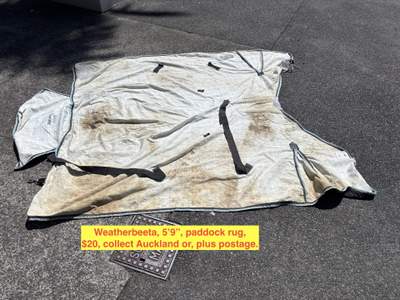 WEATHERBEETA PADDOCK RUG