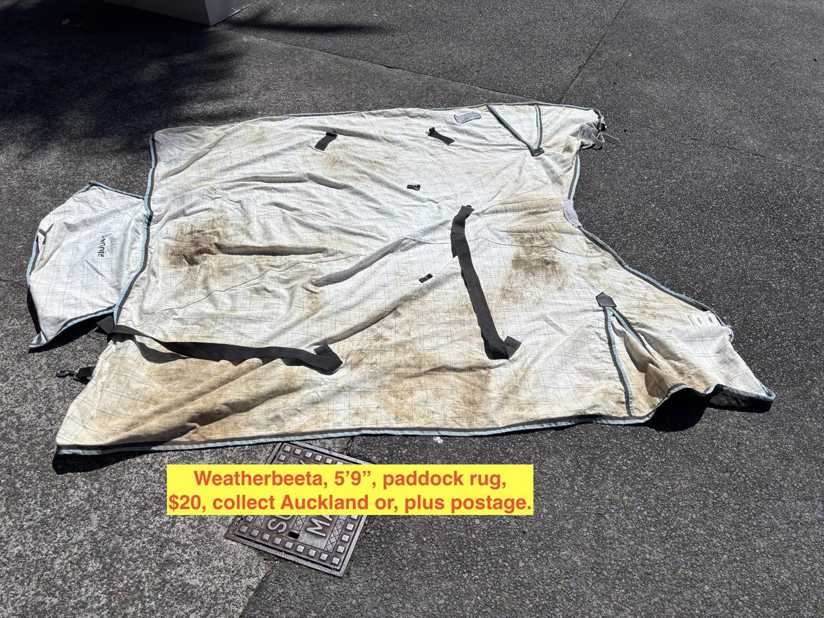 WEATHERBEETA PADDOCK RUG