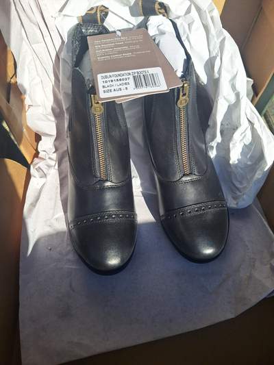 Black boots