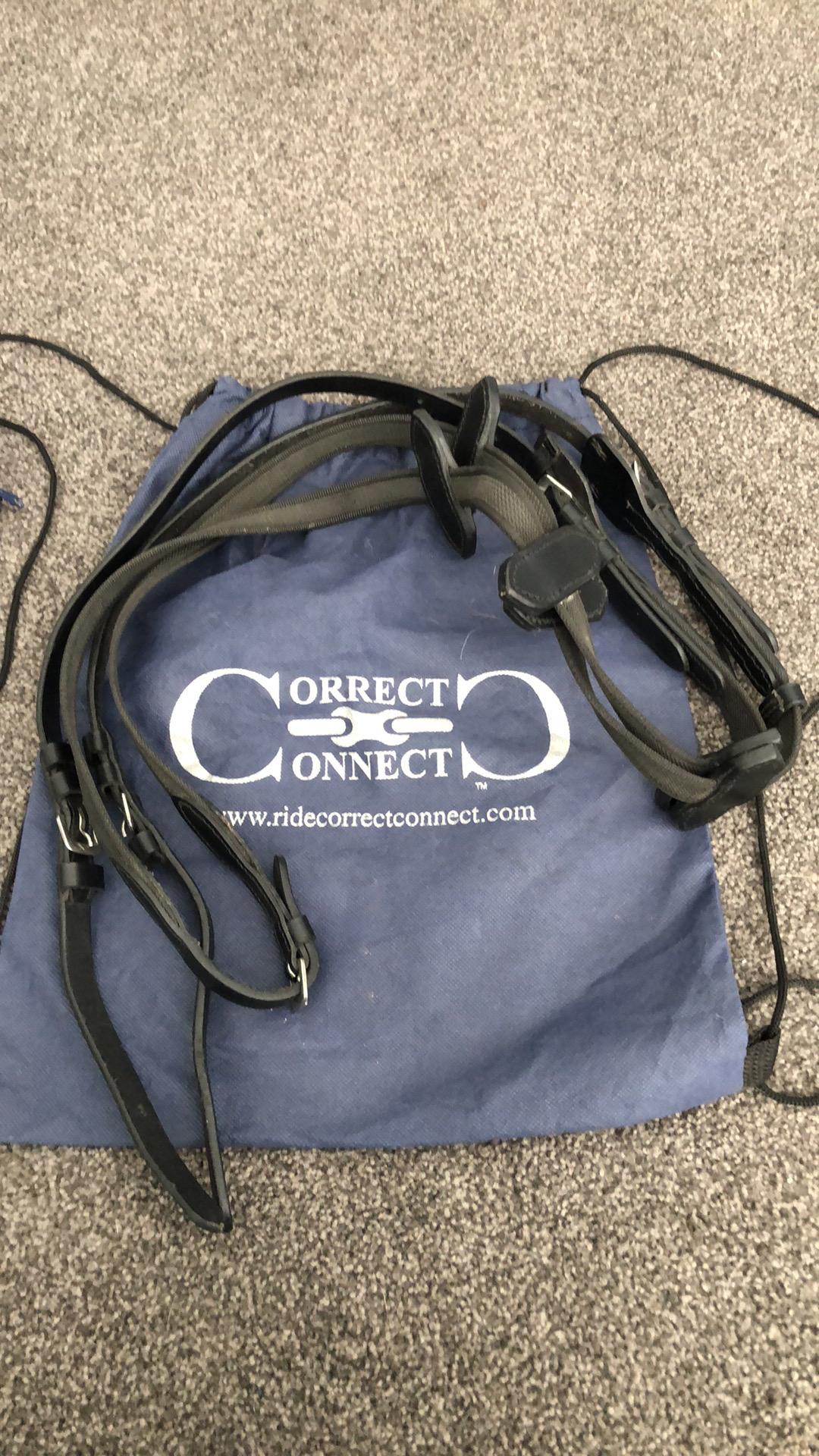 Correct connect reins