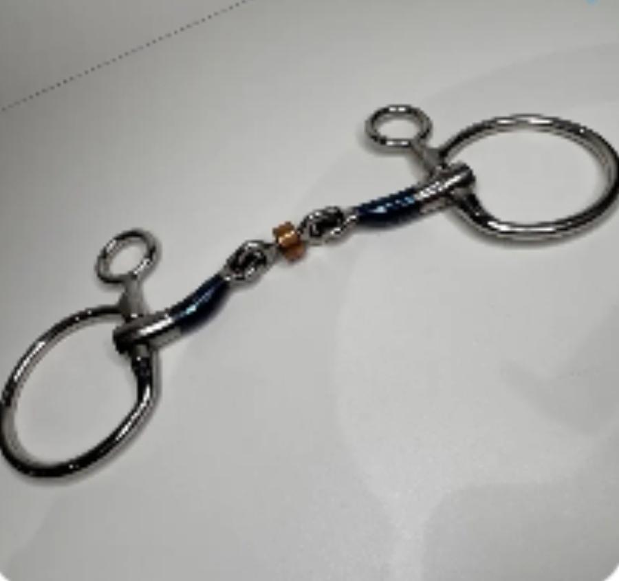 Baucher hanging cheek 5" snaffle