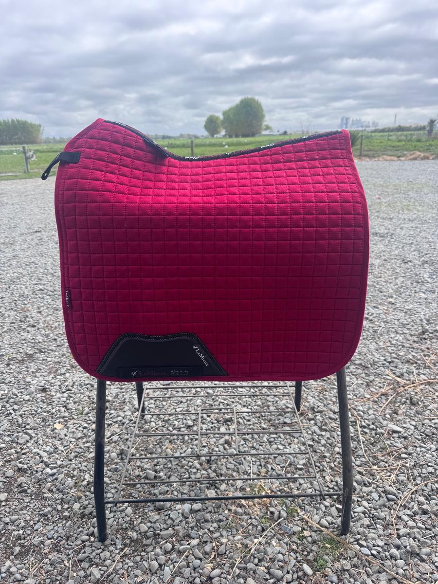 Lemieux Chilli Red Dressage pad