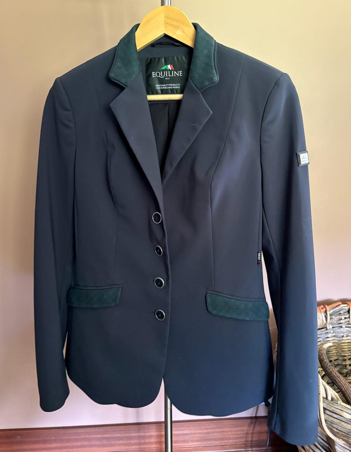 Equiline navy show jacket