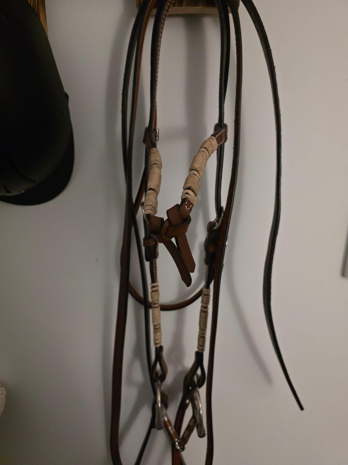Western bridle full size with bit